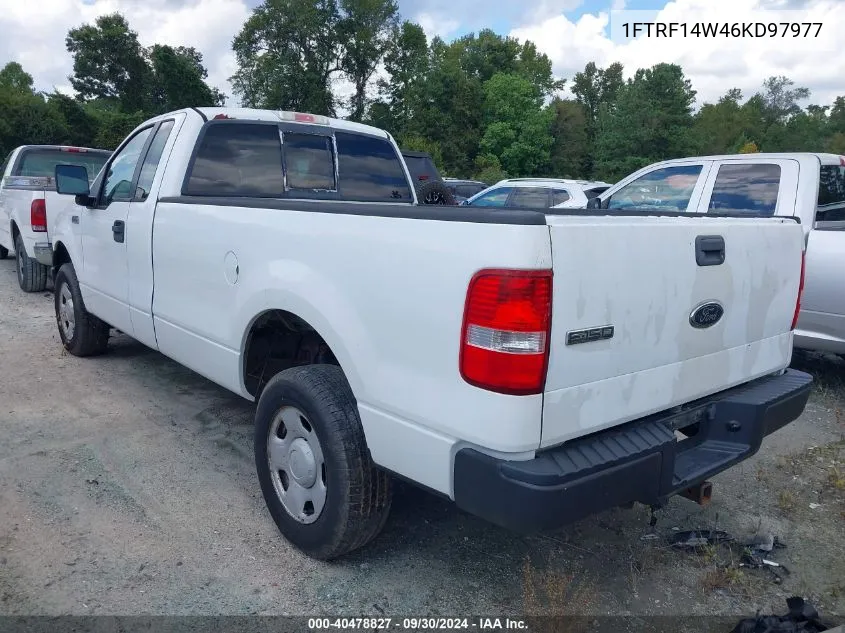 2006 Ford F-150 Stx/Xl/Xlt VIN: 1FTRF14W46KD97977 Lot: 40478827