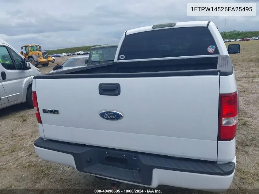 1FTPW14526FA25495 2006 Ford F-150 Fx4/Lariat/Xlt