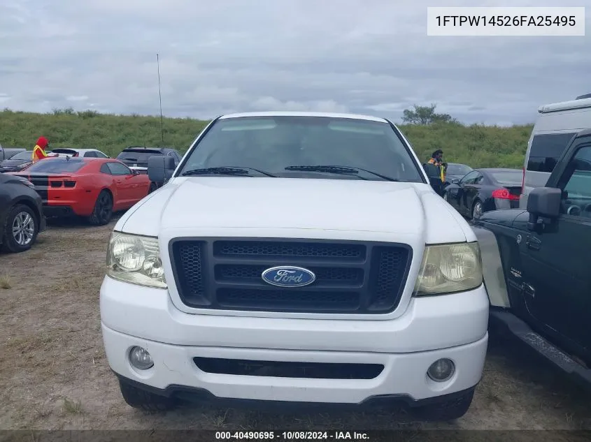 1FTPW14526FA25495 2006 Ford F-150 Fx4/Lariat/Xlt