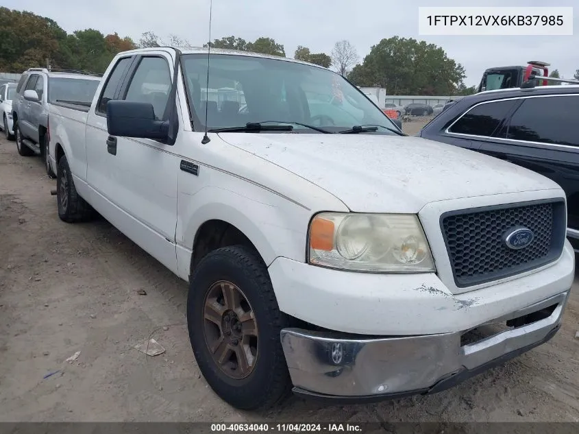 2006 Ford F-150 Lariat/Xl/Xlt VIN: 1FTPX12VX6KB37985 Lot: 40634040