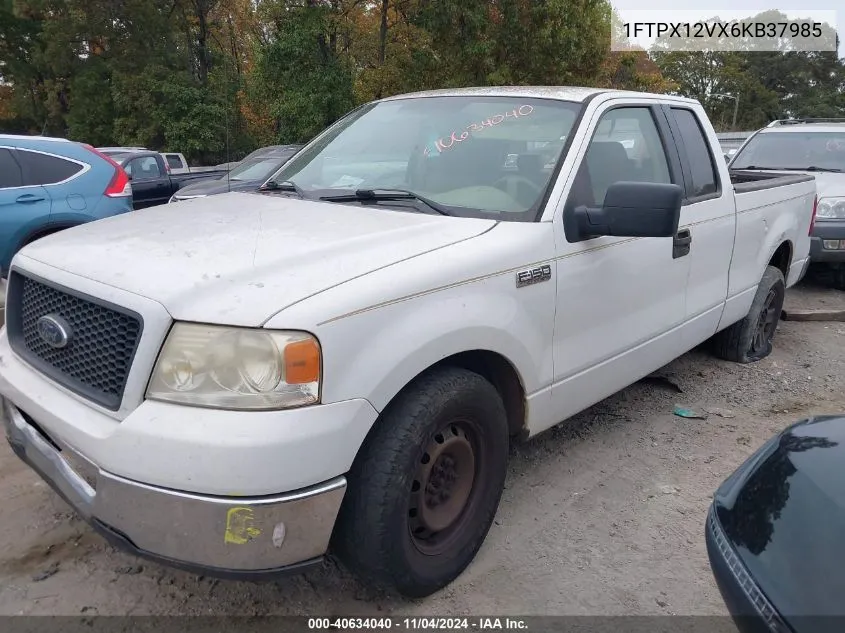 2006 Ford F-150 Lariat/Xl/Xlt VIN: 1FTPX12VX6KB37985 Lot: 40634040