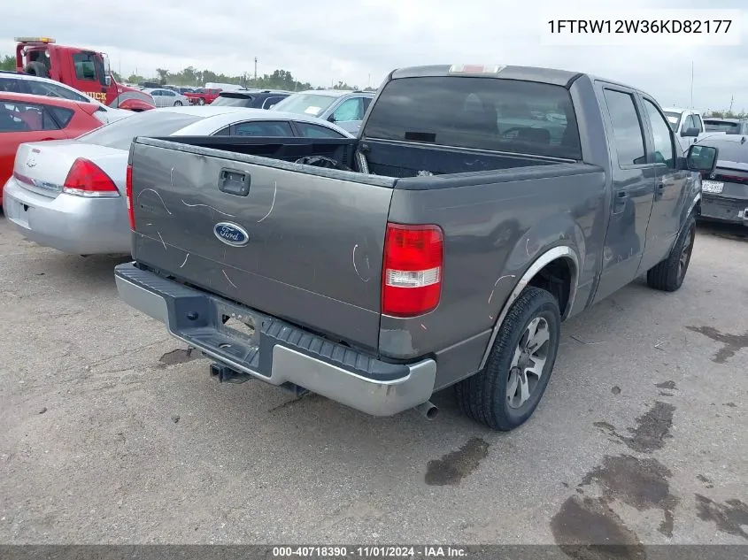 2006 Ford F-150 Xlt VIN: 1FTRW12W36KD82177 Lot: 40718390