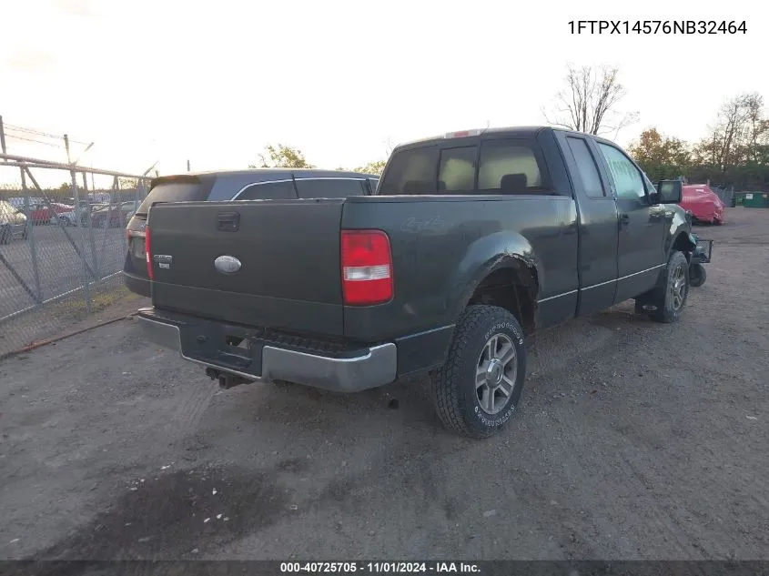 2006 Ford F-150 Fx4/Lariat/Xl/Xlt VIN: 1FTPX14576NB32464 Lot: 40725705