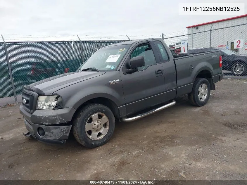 2006 Ford F-150 Stx/Xl/Xlt VIN: 1FTRF12256NB12525 Lot: 40740479