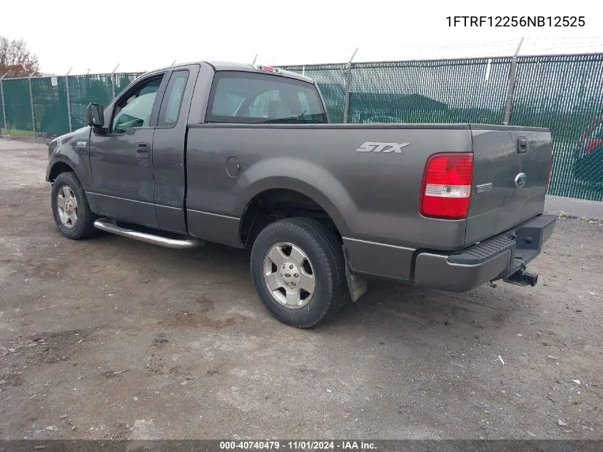 2006 Ford F-150 Stx/Xl/Xlt VIN: 1FTRF12256NB12525 Lot: 40740479