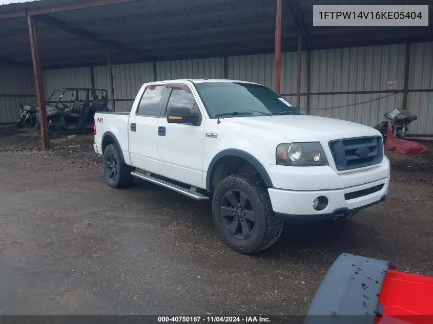 1FTPW14V16KE05404 2006 Ford F-150 Fx4/Lariat/Xlt