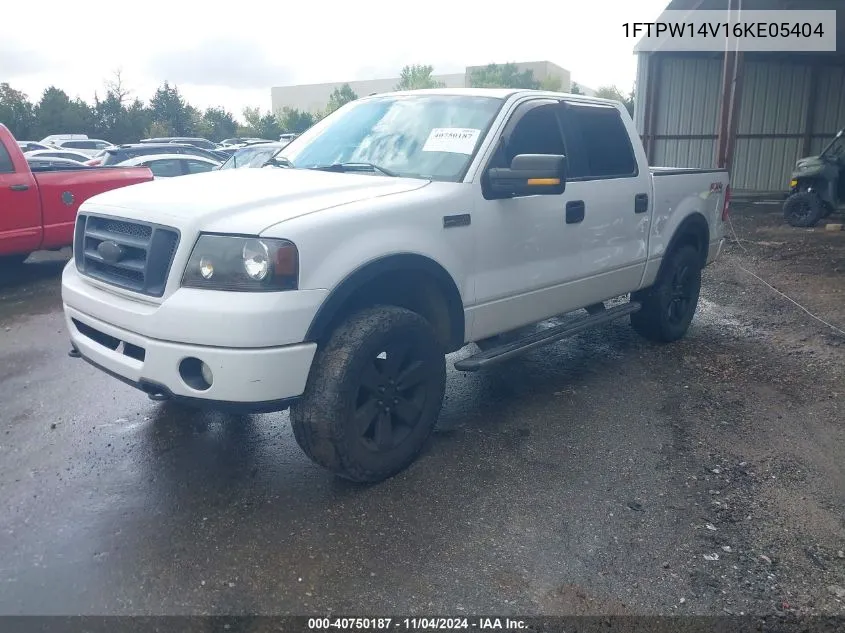 1FTPW14V16KE05404 2006 Ford F-150 Fx4/Lariat/Xlt