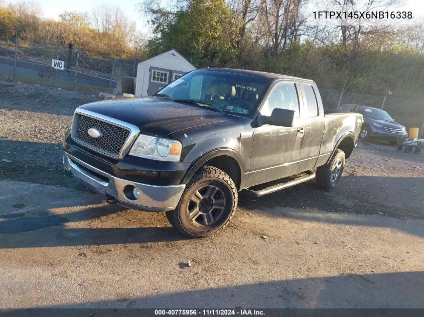 2006 Ford F-150 Fx4/Lariat/Xl/Xlt VIN: 1FTPX145X6NB16338 Lot: 40775956