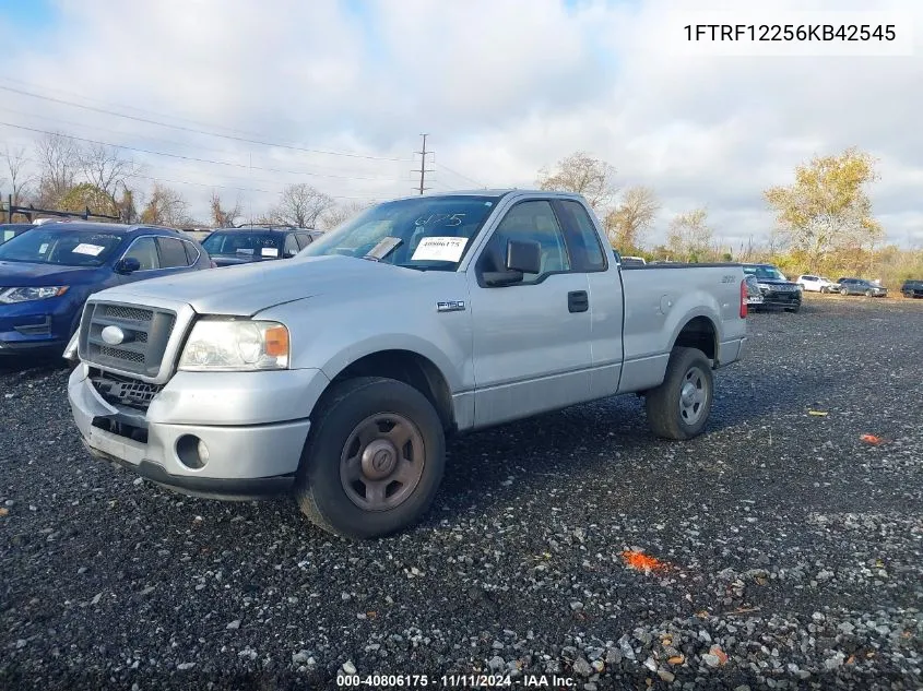 1FTRF12256KB42545 2006 Ford F-150 Stx/Xl/Xlt