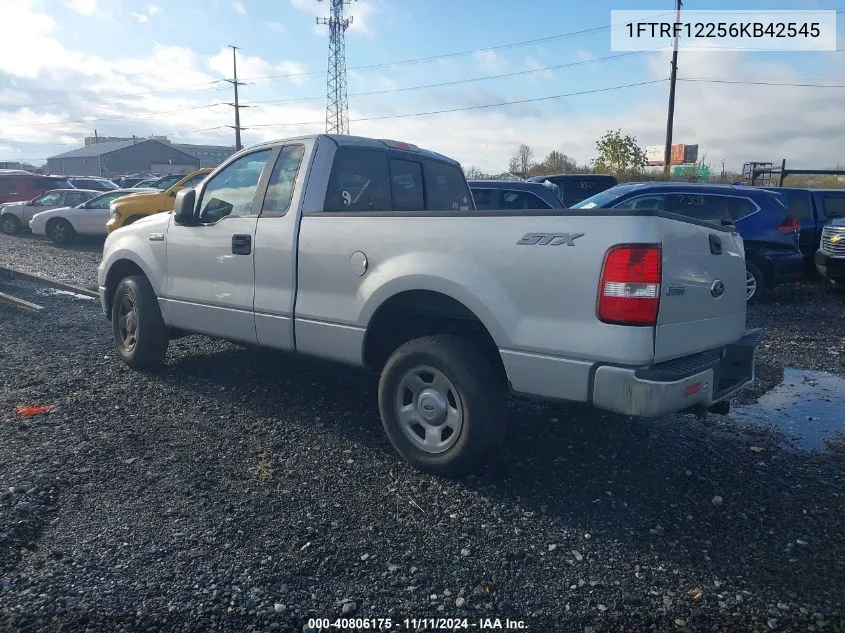 1FTRF12256KB42545 2006 Ford F-150 Stx/Xl/Xlt