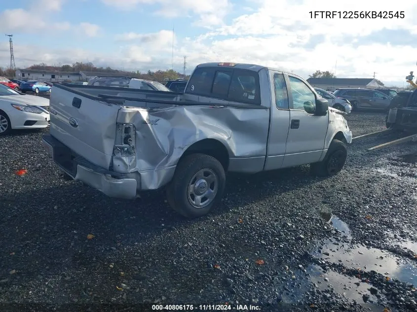 1FTRF12256KB42545 2006 Ford F-150 Stx/Xl/Xlt