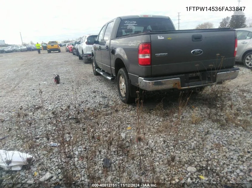 1FTPW14536FA33847 2006 Ford F-150 Fx4/Lariat/Xlt