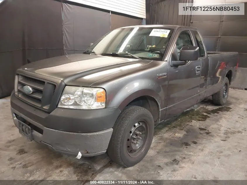 2006 Ford F-150 Stx/Xl/Xlt VIN: 1FTRF12256NB80453 Lot: 40822334