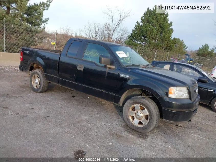 2006 Ford F-150 Stx/Xl/Xlt VIN: 1FTRX14W46NA82592 Lot: 40832016