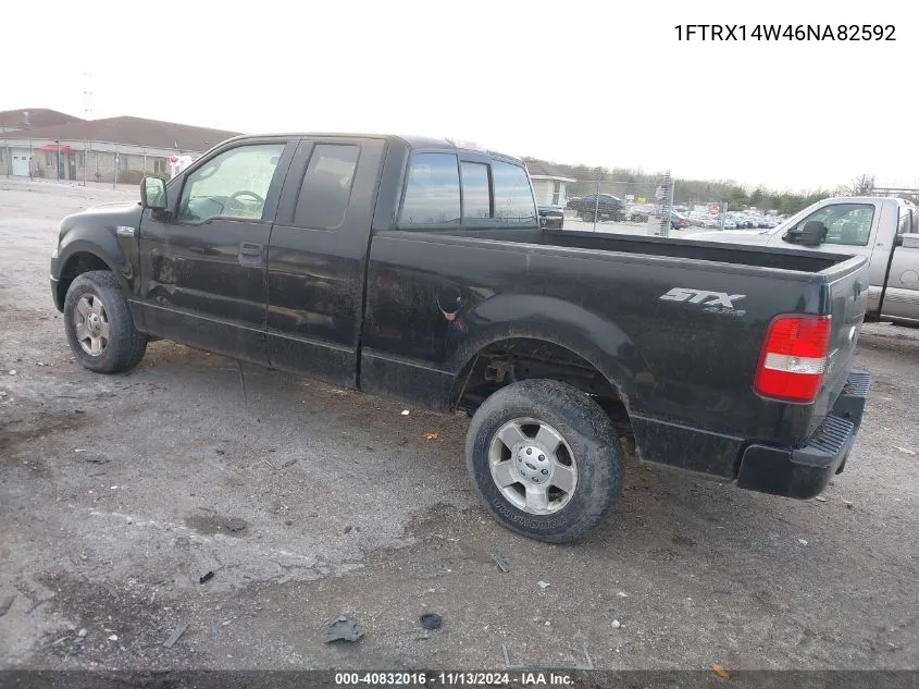 2006 Ford F-150 Stx/Xl/Xlt VIN: 1FTRX14W46NA82592 Lot: 40832016