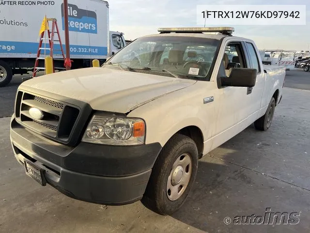 2006 Ford F-150 Stx/Xl/Xlt VIN: 1FTRX12W76KD97942 Lot: 40869368