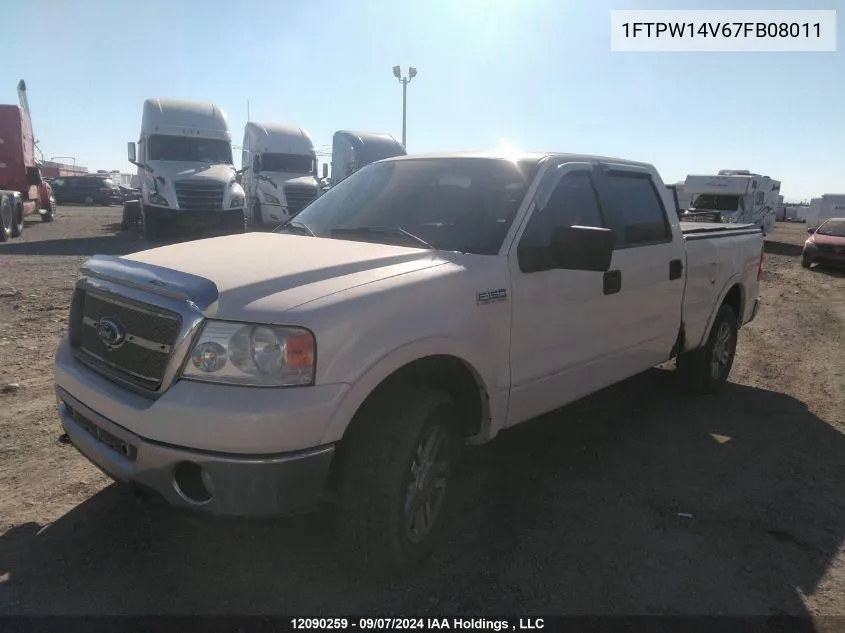 1FTPW14V67FB08011 2007 Ford F-150