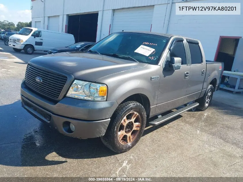 1FTPW12V97KA80201 2007 Ford F-150 Lariat/Xlt