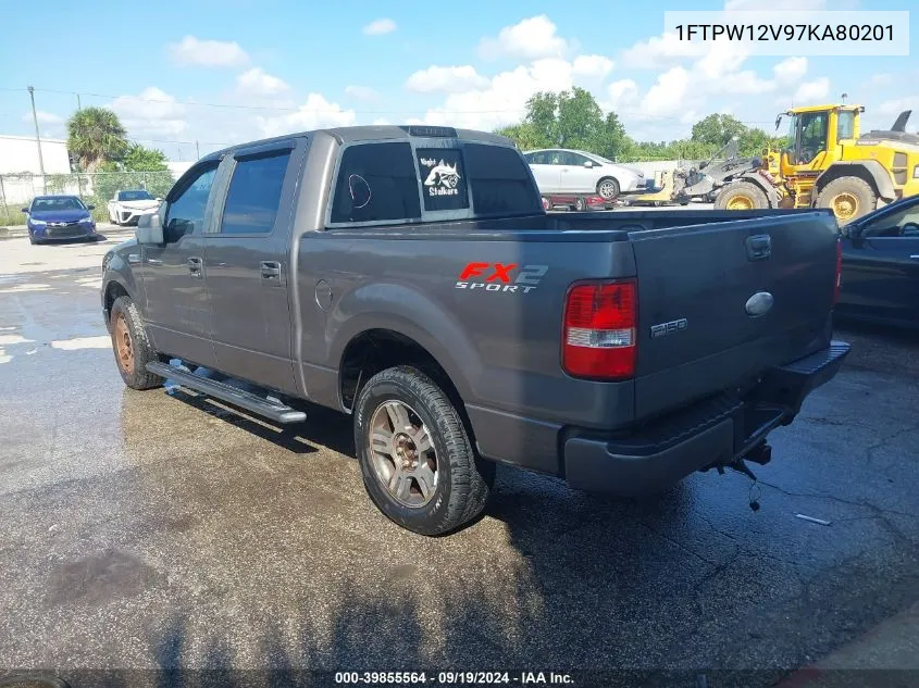 1FTPW12V97KA80201 2007 Ford F-150 Lariat/Xlt