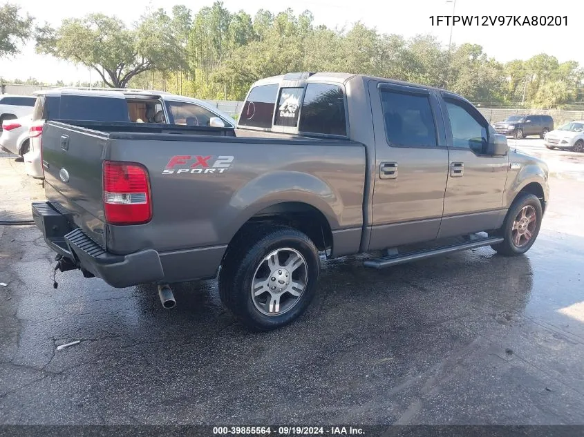 1FTPW12V97KA80201 2007 Ford F-150 Lariat/Xlt