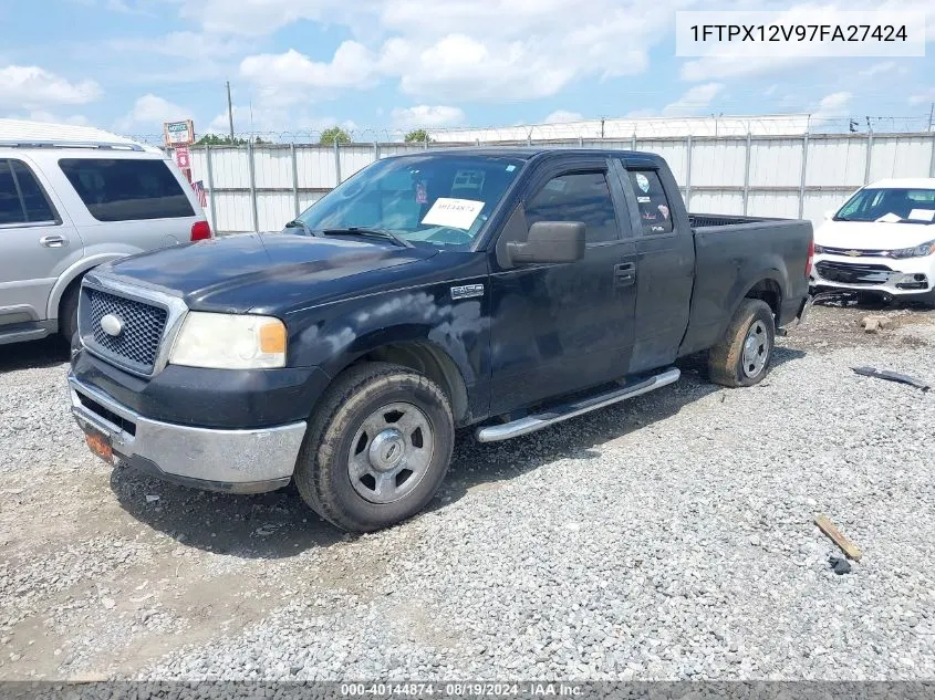 2007 Ford F-150 Lariat/Stx/Xl/Xlt VIN: 1FTPX12V97FA27424 Lot: 40144874