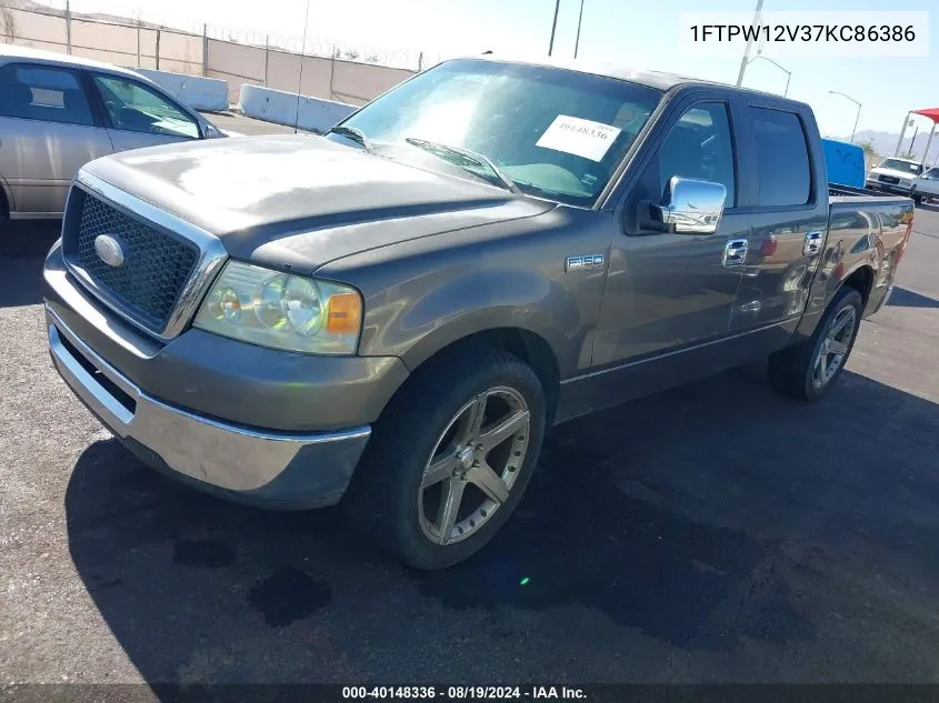 1FTPW12V37KC86386 2007 Ford F-150 Lariat/Xlt