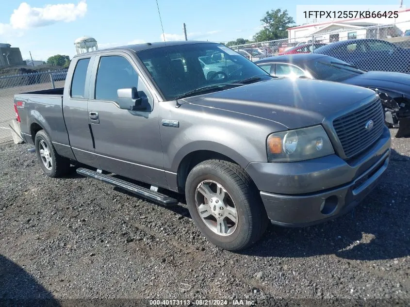 2007 Ford F-150 Lariat/Stx/Xl/Xlt VIN: 1FTPX12557KB66425 Lot: 40173113