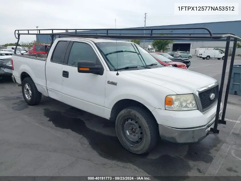 2007 Ford F-150 Lariat/Stx/Xl/Xlt VIN: 1FTPX12577NA53512 Lot: 40191773