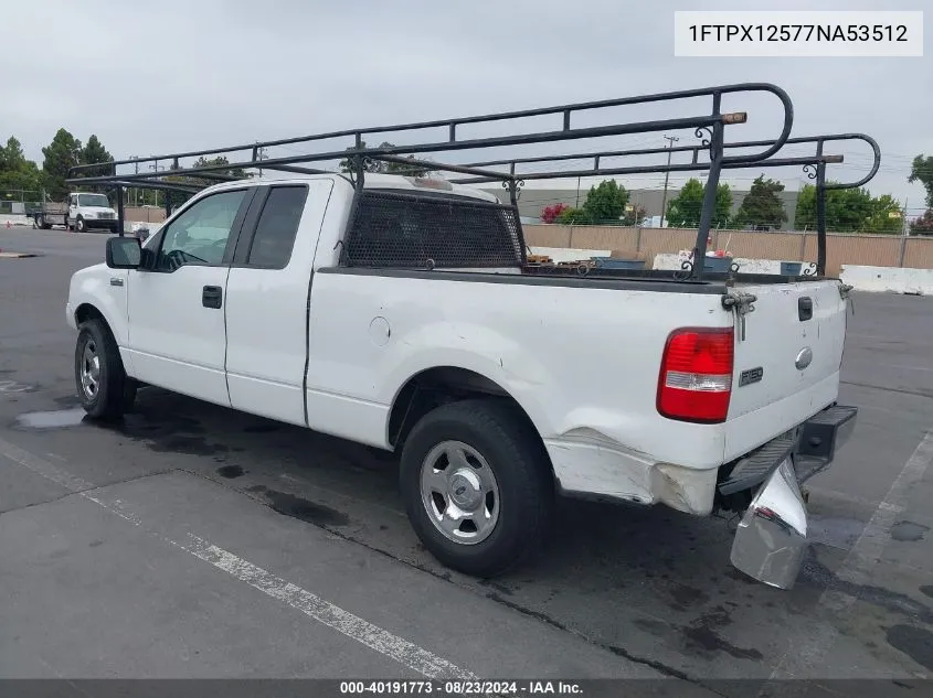 1FTPX12577NA53512 2007 Ford F-150 Lariat/Stx/Xl/Xlt