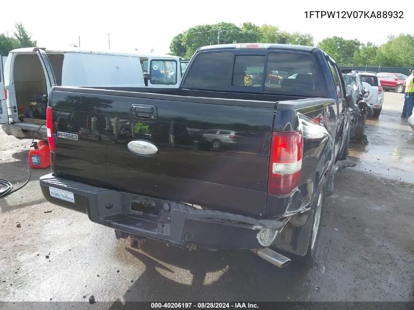 1FTPW12V07KA88932 2007 Ford F-150 Lariat/Xlt