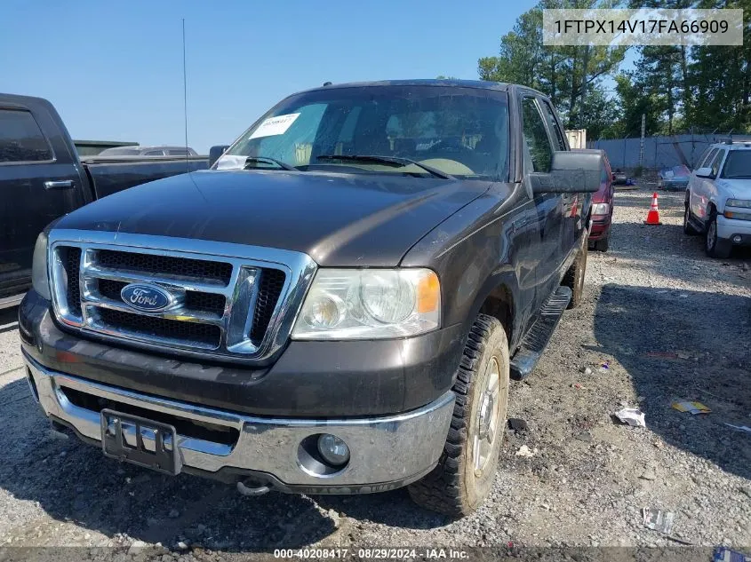 2007 Ford F-150 Fx4/Lariat/Xl/Xlt VIN: 1FTPX14V17FA66909 Lot: 40208417