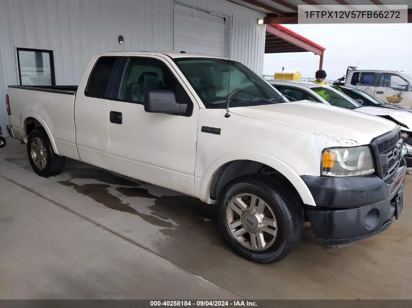 2007 Ford F-150 Lariat/Stx/Xl/Xlt VIN: 1FTPX12V57FB66272 Lot: 40258184