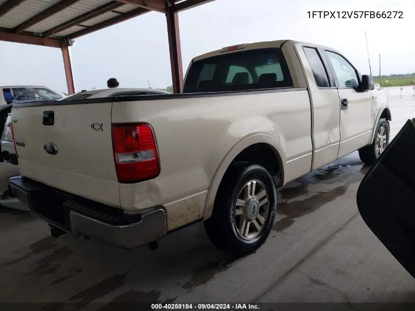 2007 Ford F-150 Lariat/Stx/Xl/Xlt VIN: 1FTPX12V57FB66272 Lot: 40258184