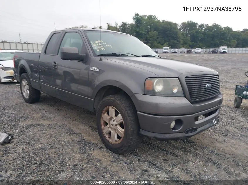 2007 Ford F150 VIN: 1FTPX12V37NA38795 Lot: 40285539