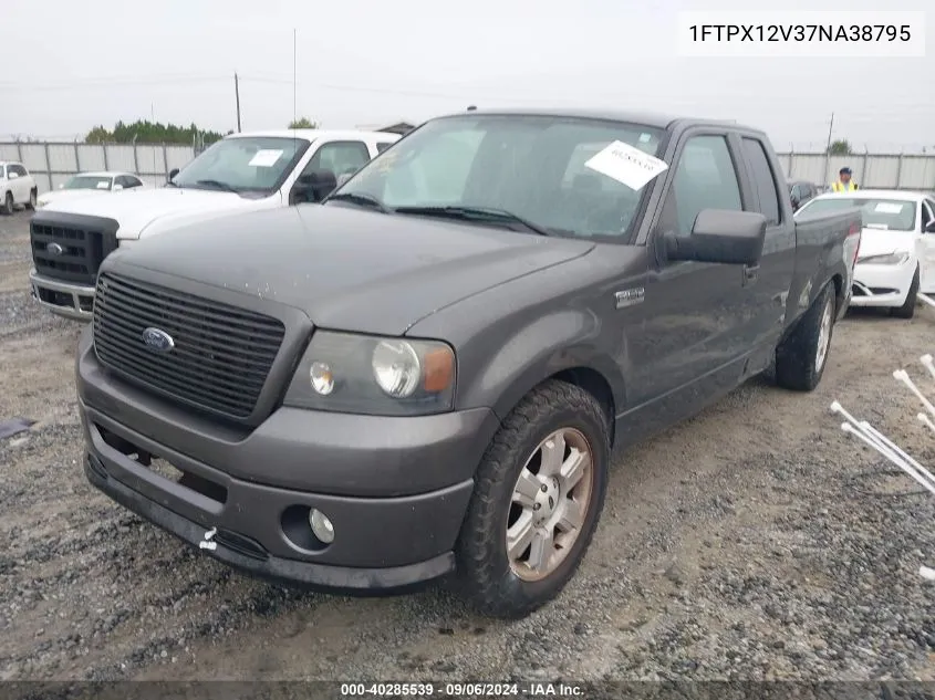 2007 Ford F150 VIN: 1FTPX12V37NA38795 Lot: 40285539