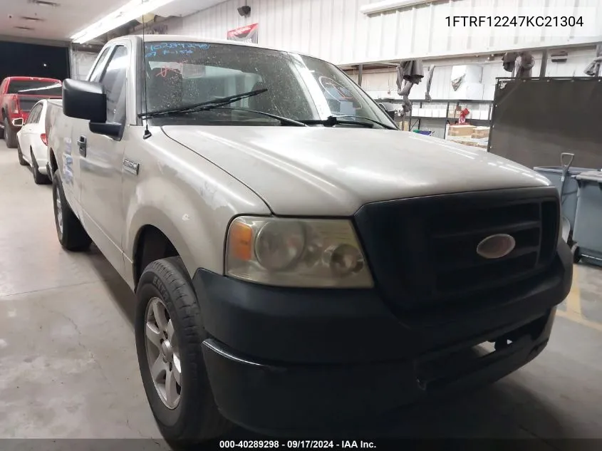 2007 Ford F-150 Stx/Xl/Xlt VIN: 1FTRF12247KC21304 Lot: 40289298