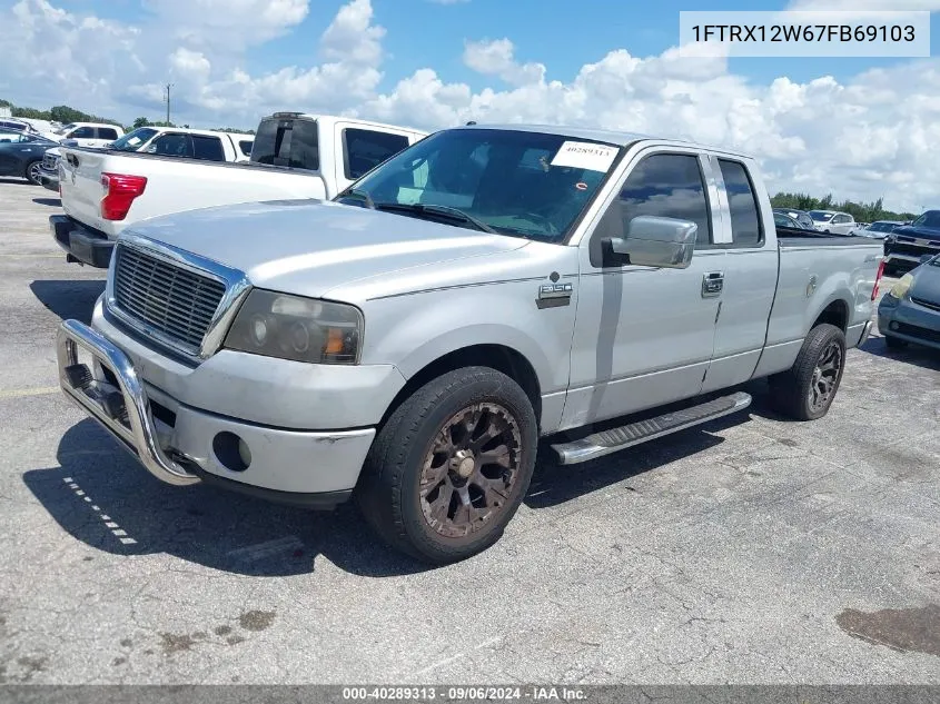 2007 Ford F-150 Stx/Xl/Xlt VIN: 1FTRX12W67FB69103 Lot: 40289313