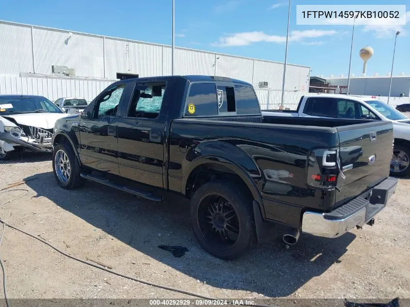 1FTPW14597KB10052 2007 Ford F-150 Fx4/Lariat/Xlt