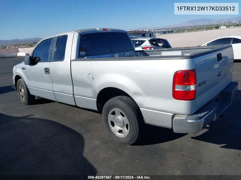 1FTRX12W17KD33512 2007 Ford F-150 Stx/Xl/Xlt