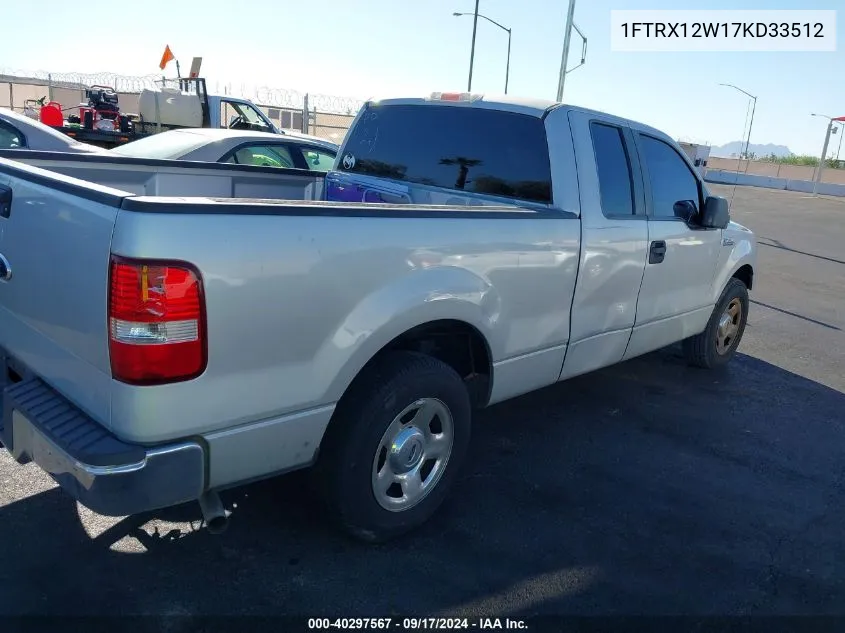 1FTRX12W17KD33512 2007 Ford F-150 Stx/Xl/Xlt