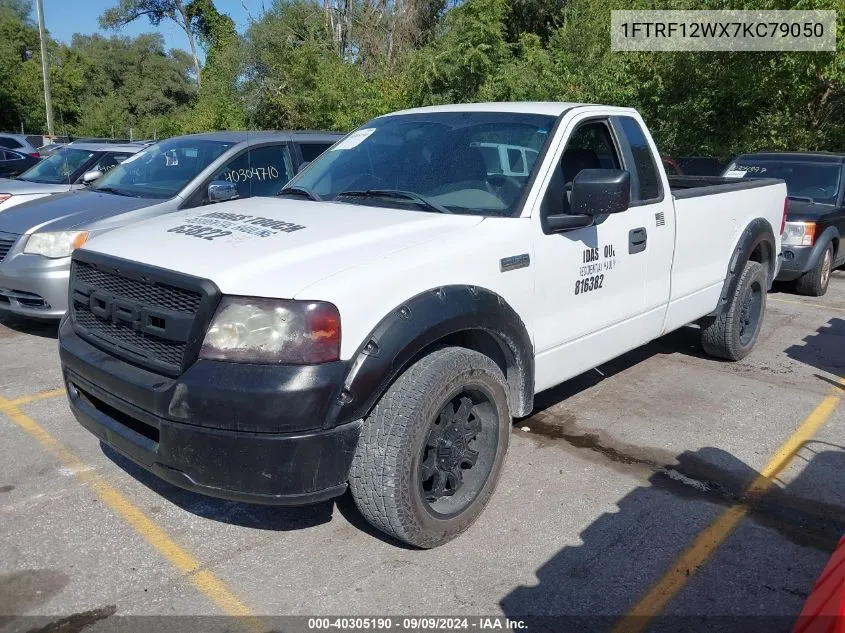 2007 Ford F-150 Stx/Xl/Xlt VIN: 1FTRF12WX7KC79050 Lot: 40305190