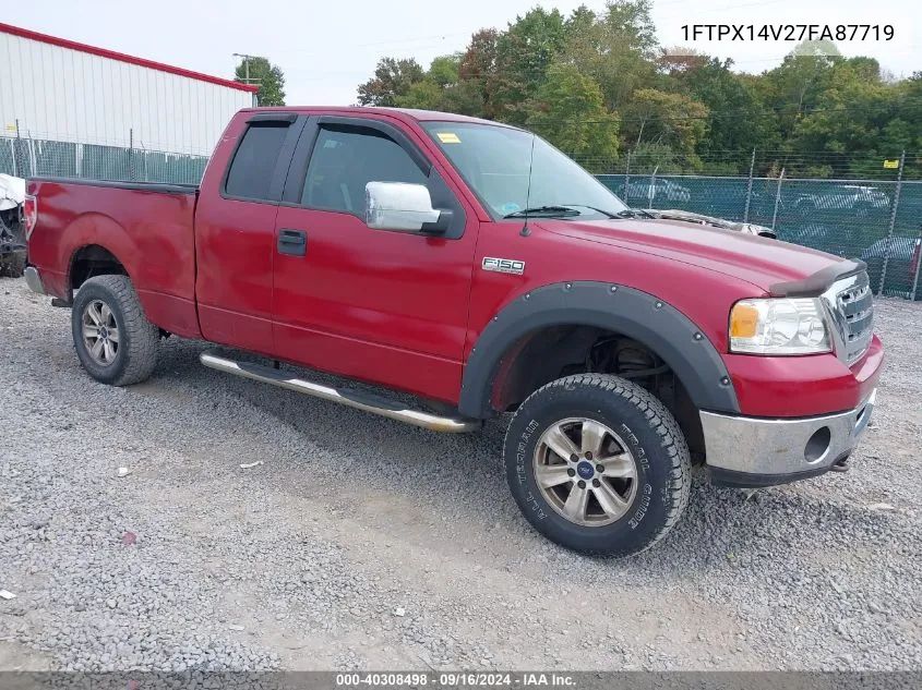 2007 Ford F-150 Fx4/Lariat/Xl/Xlt VIN: 1FTPX14V27FA87719 Lot: 40308498