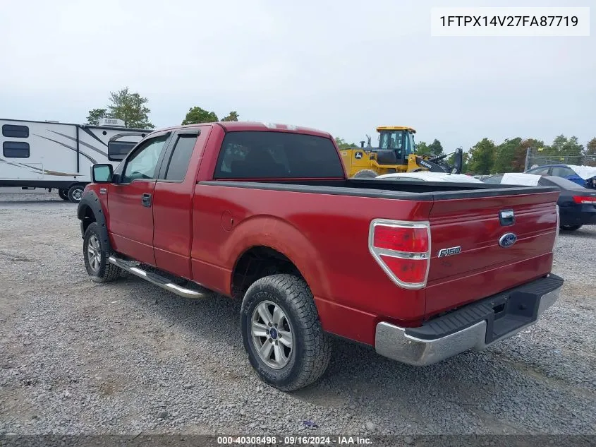 2007 Ford F-150 Fx4/Lariat/Xl/Xlt VIN: 1FTPX14V27FA87719 Lot: 40308498