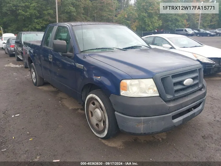 1FTRX12W17FA15771 2007 Ford F-150 Stx/Xl/Xlt