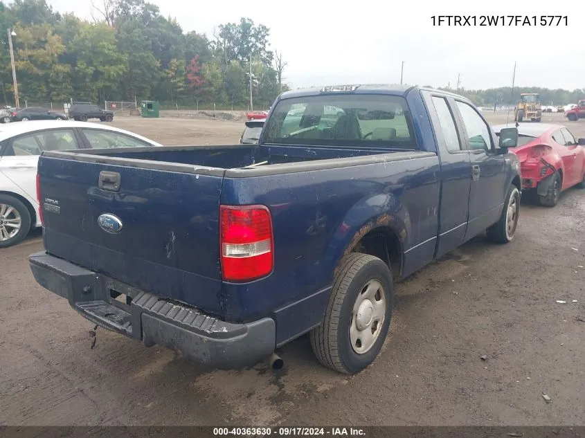 1FTRX12W17FA15771 2007 Ford F-150 Stx/Xl/Xlt