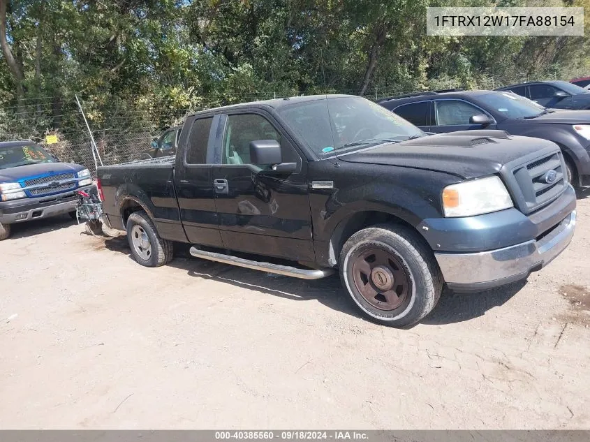 1FTRX12W17FA88154 2007 Ford F-150 Stx/Xl/Xlt