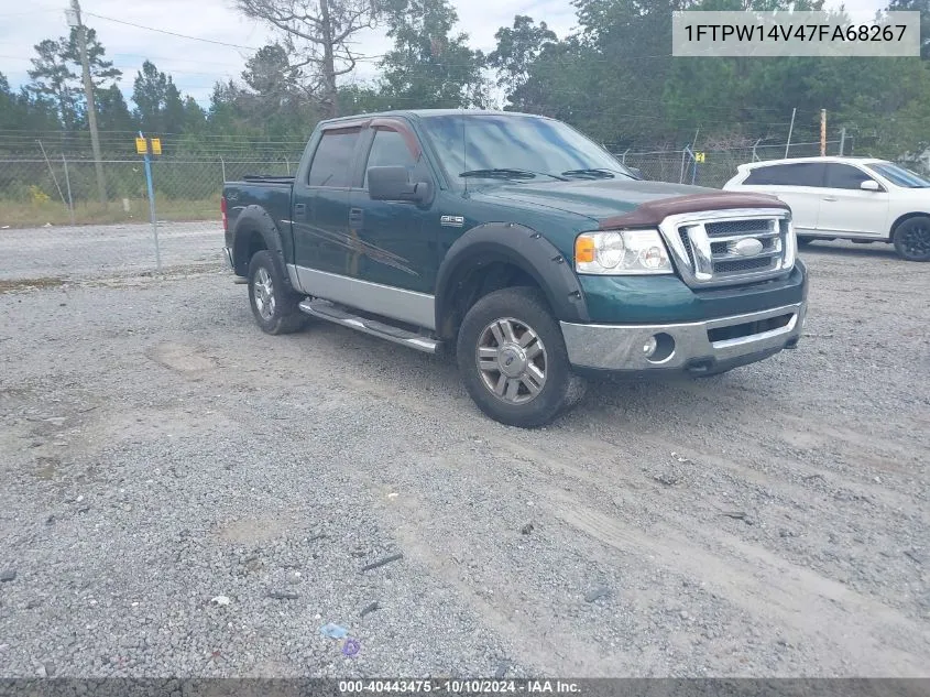 2007 Ford F-150 Fx4/Lariat/Xlt VIN: 1FTPW14V47FA68267 Lot: 40443475