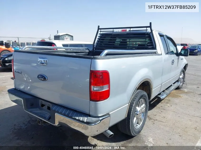 2007 Ford F-150 Stx/Xl/Xlt VIN: 1FTRX12W37FB85209 Lot: 40468545