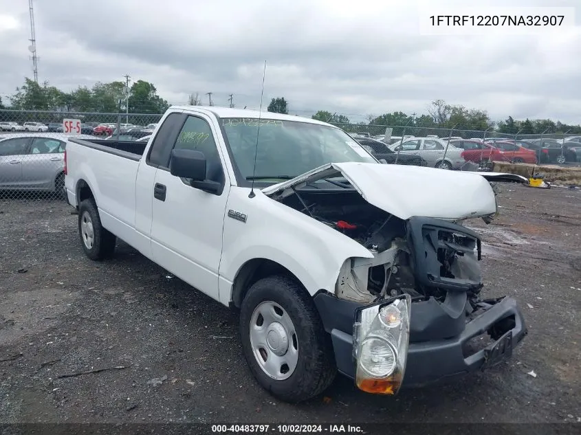 2007 Ford F-150 Stx/Xl/Xlt VIN: 1FTRF12207NA32907 Lot: 40483797