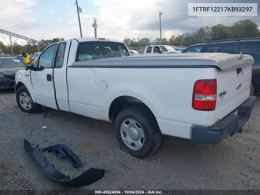 1FTRF12217KB93297 2007 Ford F-150 Stx/Xl/Xlt